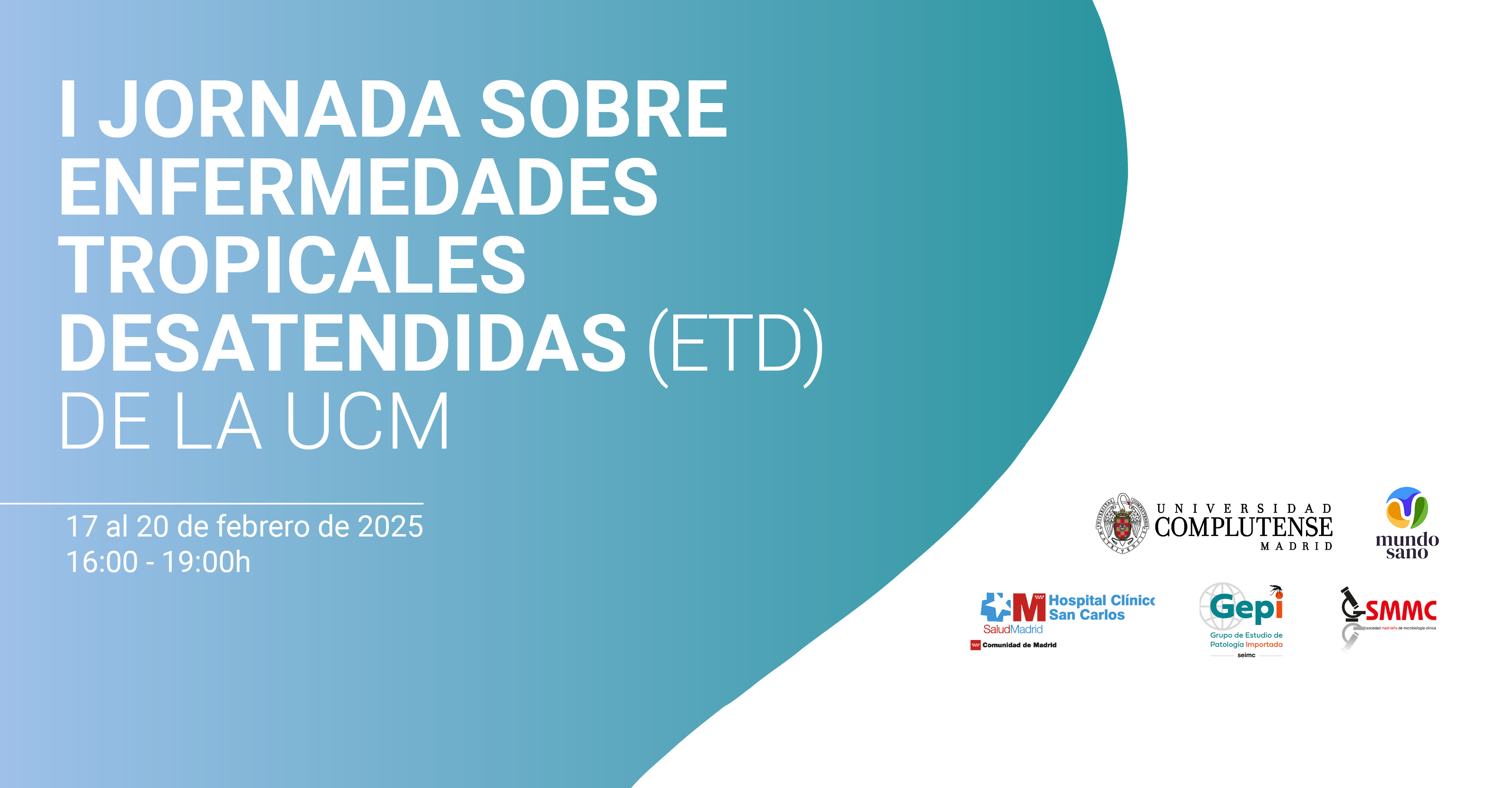 I Jornada sobre Enfermedades Tropicales Desatendidas (ETD) de la UCM